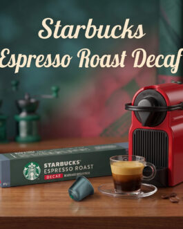 Starbucks Decaf Espresso Roast Coffee Capsules, Intensity 11