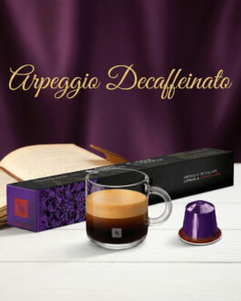 Decaf Arpeggio Coffee Capsules, Intensity 9