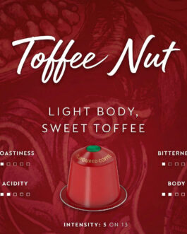 Limited-Edition Toffee Nut Coffee Capsules