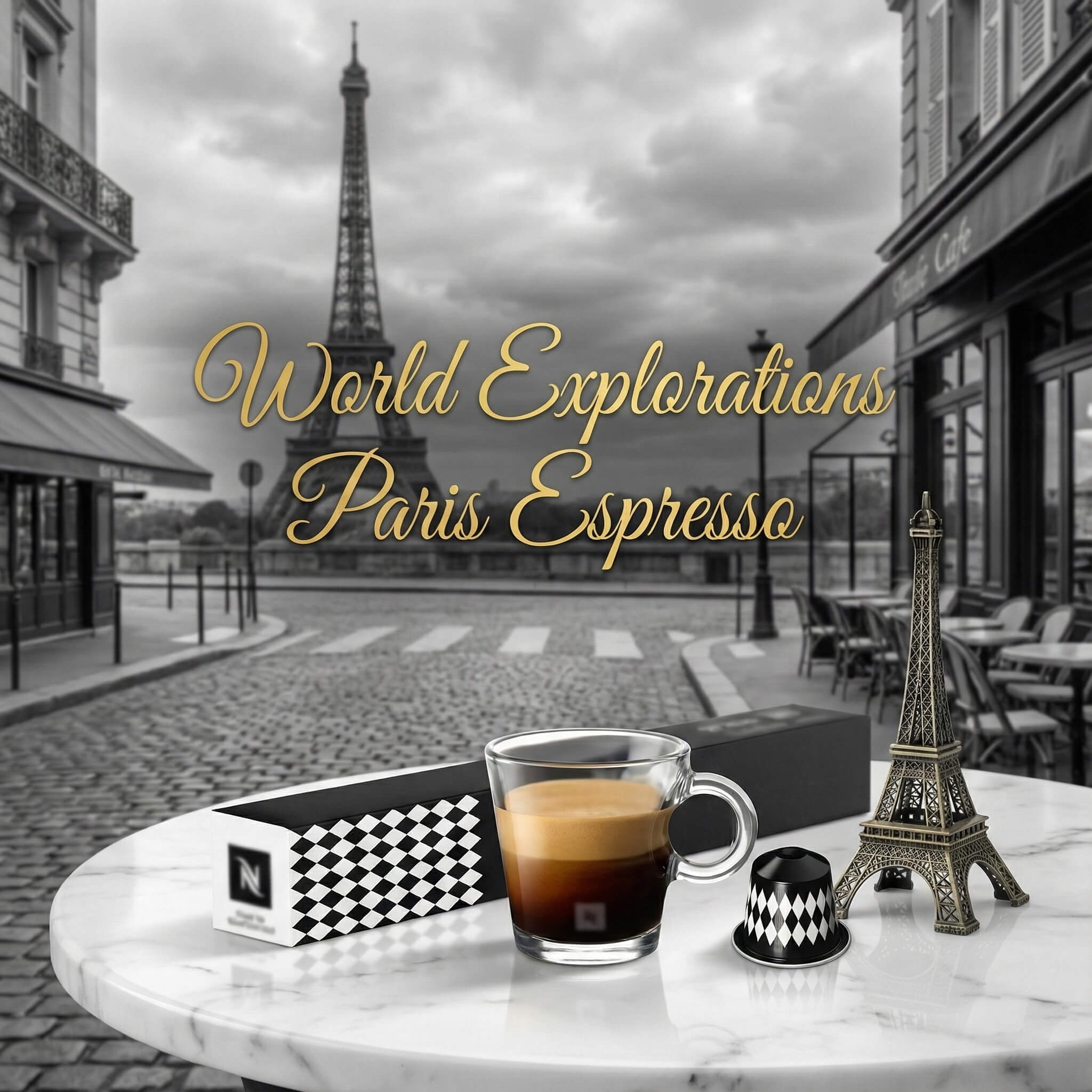 Paris Espresso Coffee Capsules