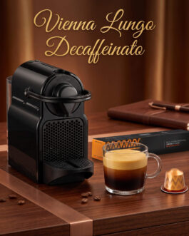 Decaf Vienna Lungo Coffee Capsules, Intensity 6