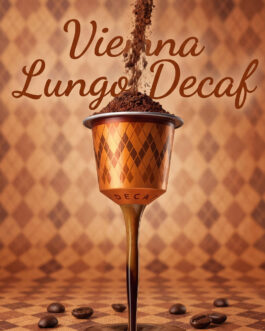 Decaf Vienna Lungo Coffee Capsules, Intensity 6