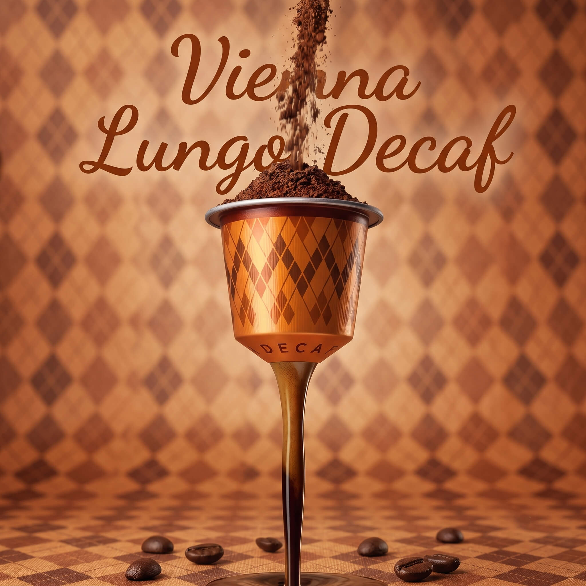 Decaf Vienna Lungo Coffee Capsules, Intensity 6 - Image 2