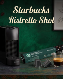 Starbucks Ristretto Shot Coffee Capsules, Intensity 11