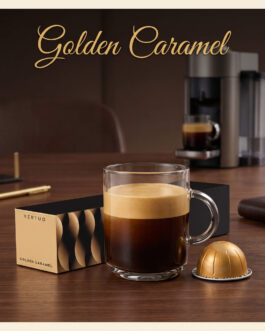 Vertuoline Barista Creations Golden Caramel Coffee Capsules