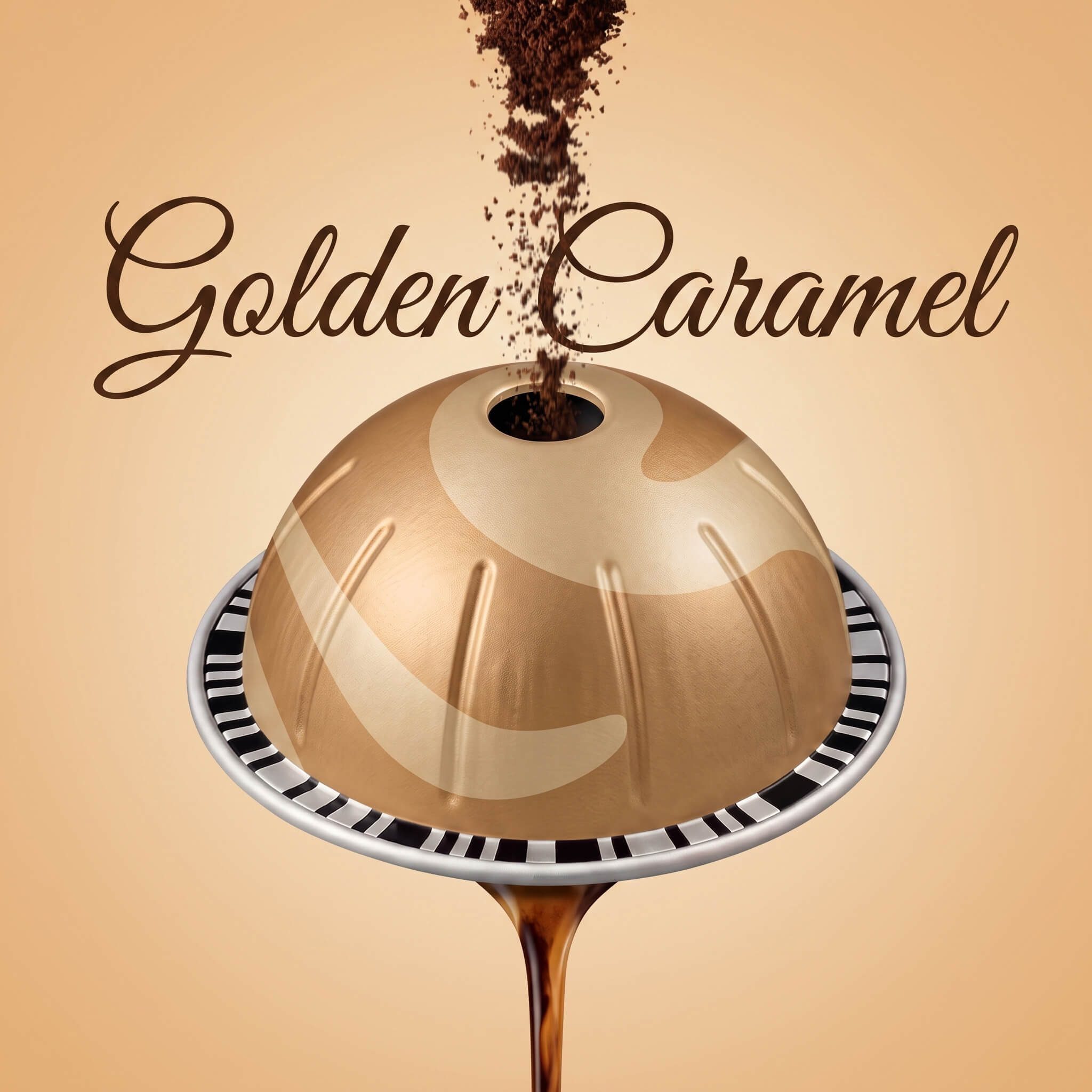 Vertuoline Barista Creations Golden Caramel Coffee Capsules - Image 3