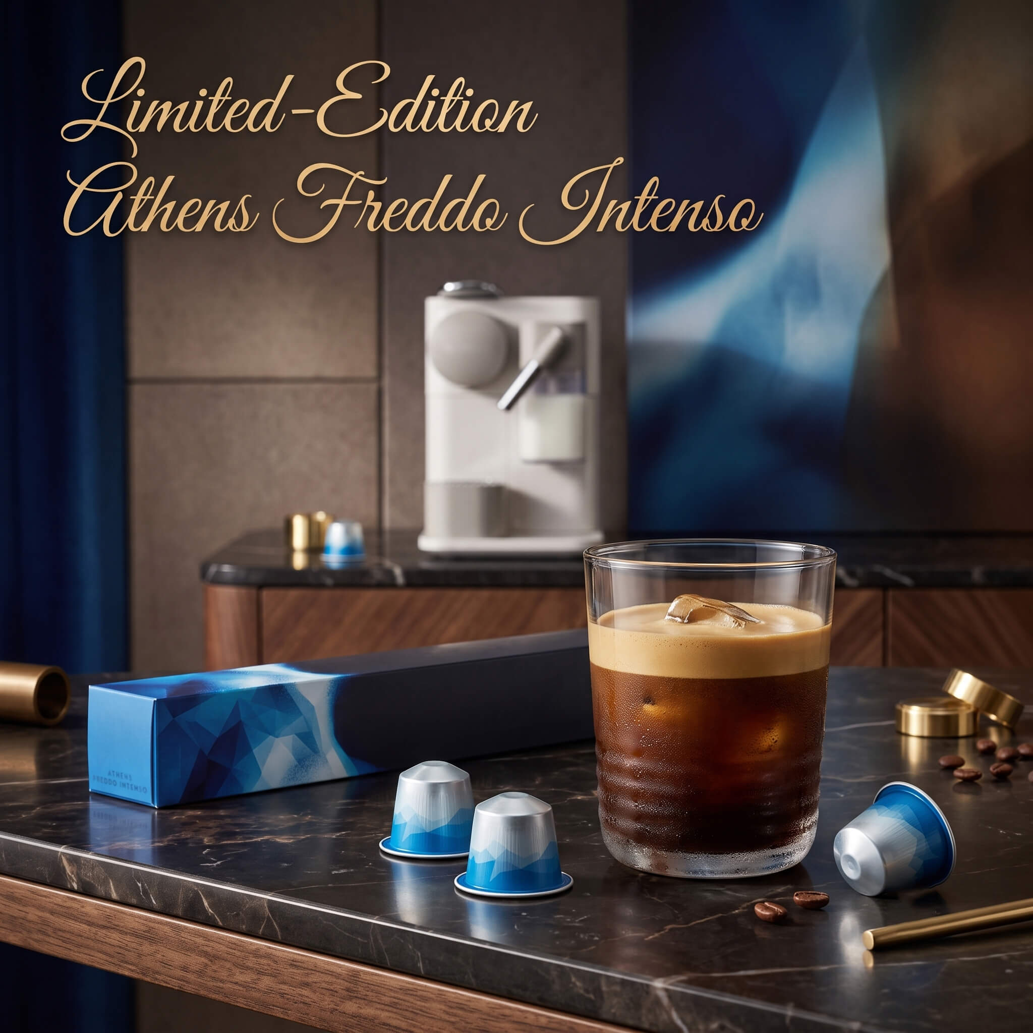 Limited-Edition Athens Freddo Intenso Coffee Capsules