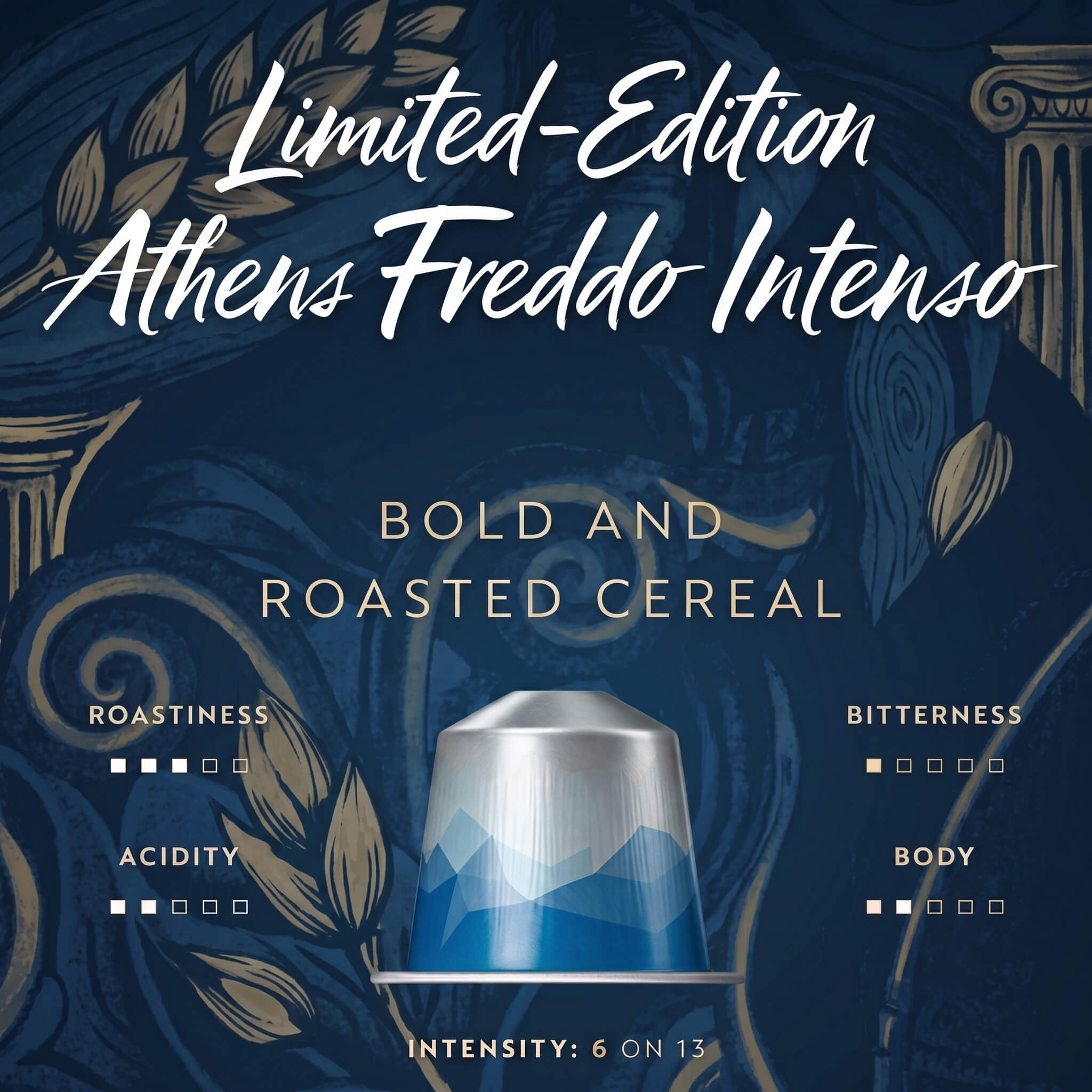 Limited-Edition Athens Freddo Intenso Coffee Capsules - Image 3