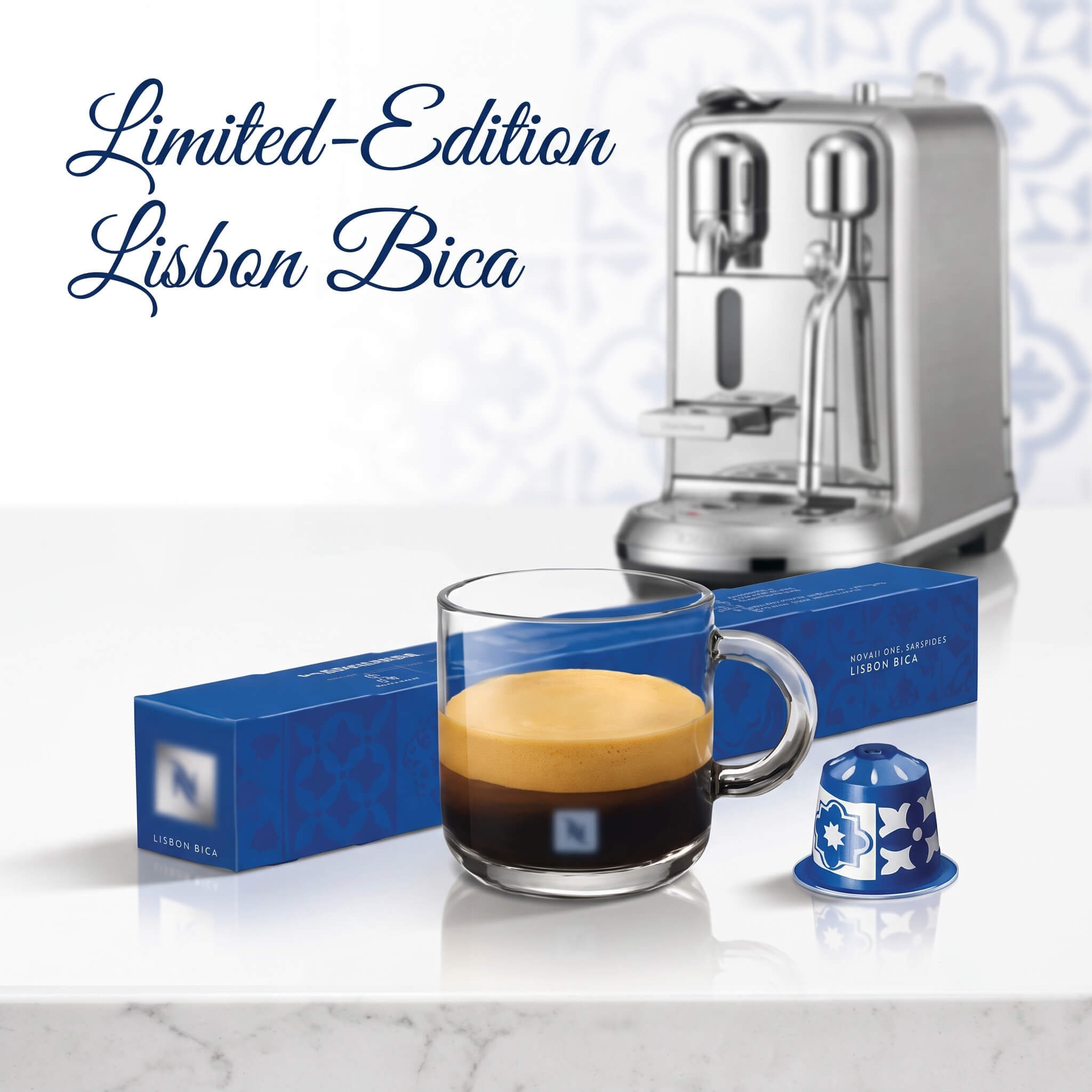 Limited-Edition Lisbon Bica Coffee Capsules, Intensity 10