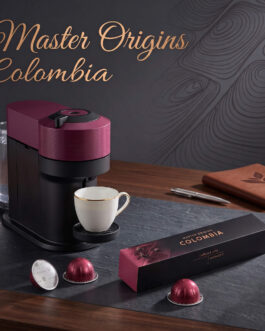 Vertuoline Master Origins Colombia Coffee Capsules, Intensity 5