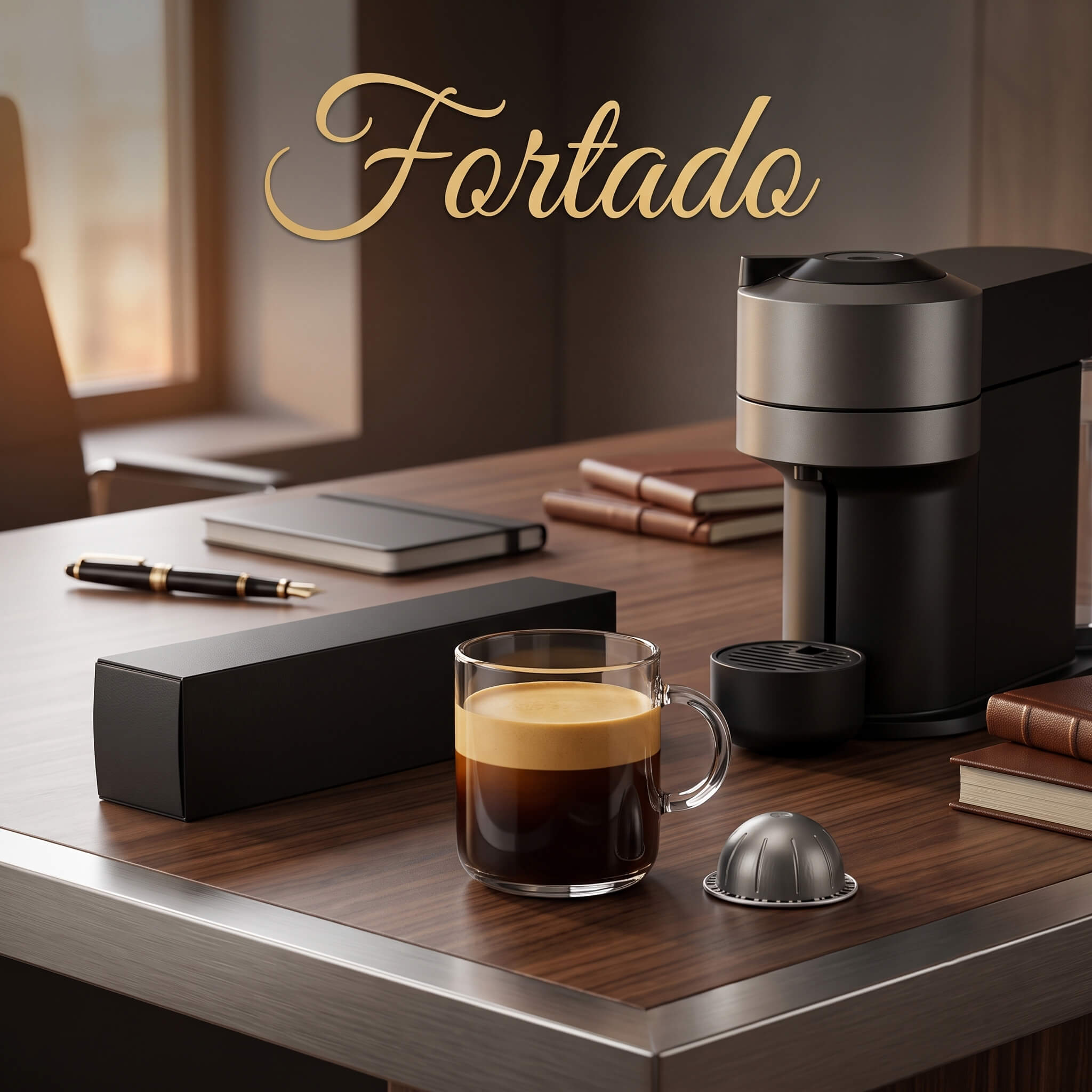 Vertuoline Fortado Coffee Capsules, Intensity 8