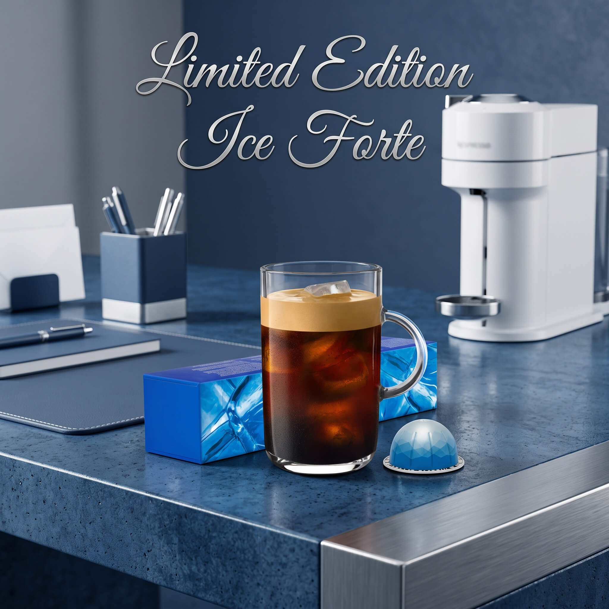 Vertuoline Limited-Edition Ice Forte Coffee Capsules