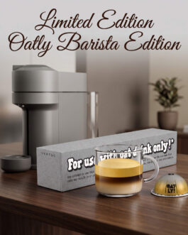 Vertuoline Limited-Edition Oatly Barista Edition Coffee Capsules